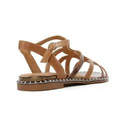 Sandales Plates Emilie Karston Sogam Ambre