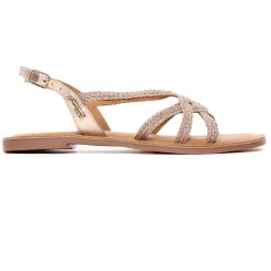 Sandales Plates Les Tropeziennes Chomy Or