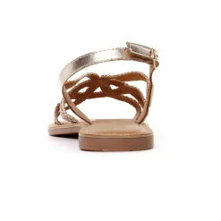 Sandales Plates Les Tropeziennes Chomy Or