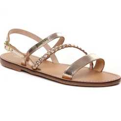 Sandales Plates Les Tropeziennes Batresse Or