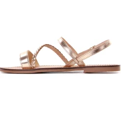 Sandales Plates Les Tropeziennes Batresse Or