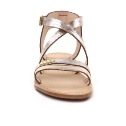 Sandales Plates Les Tropeziennes Hipaz Or Multi