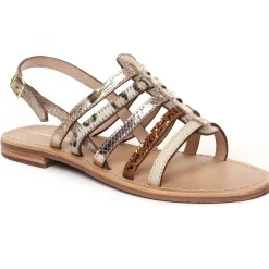 Sandales Plates Les Tropeziennes Havagum Leop Multi