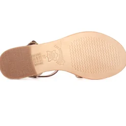 Sandales Plates Les Tropeziennes Hironela Or Craquele