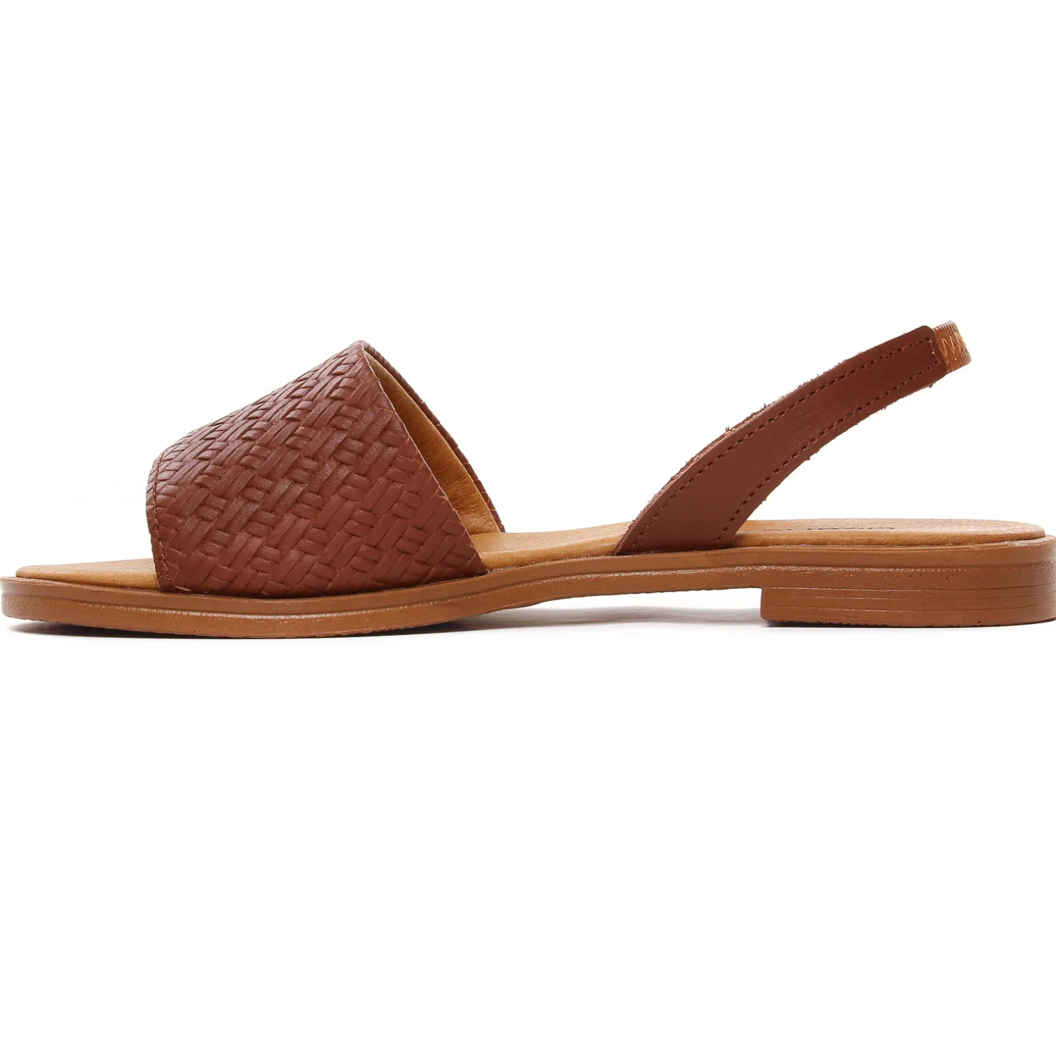 Sandales Plates Scarlatine 30635 Cognac