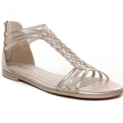 Sandales Plates Tamaris 28144 Champagne Met
