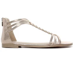 Sandales Plates Tamaris 28144 Champagne Met