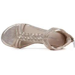 Sandales Plates Tamaris 28144 Champagne Met