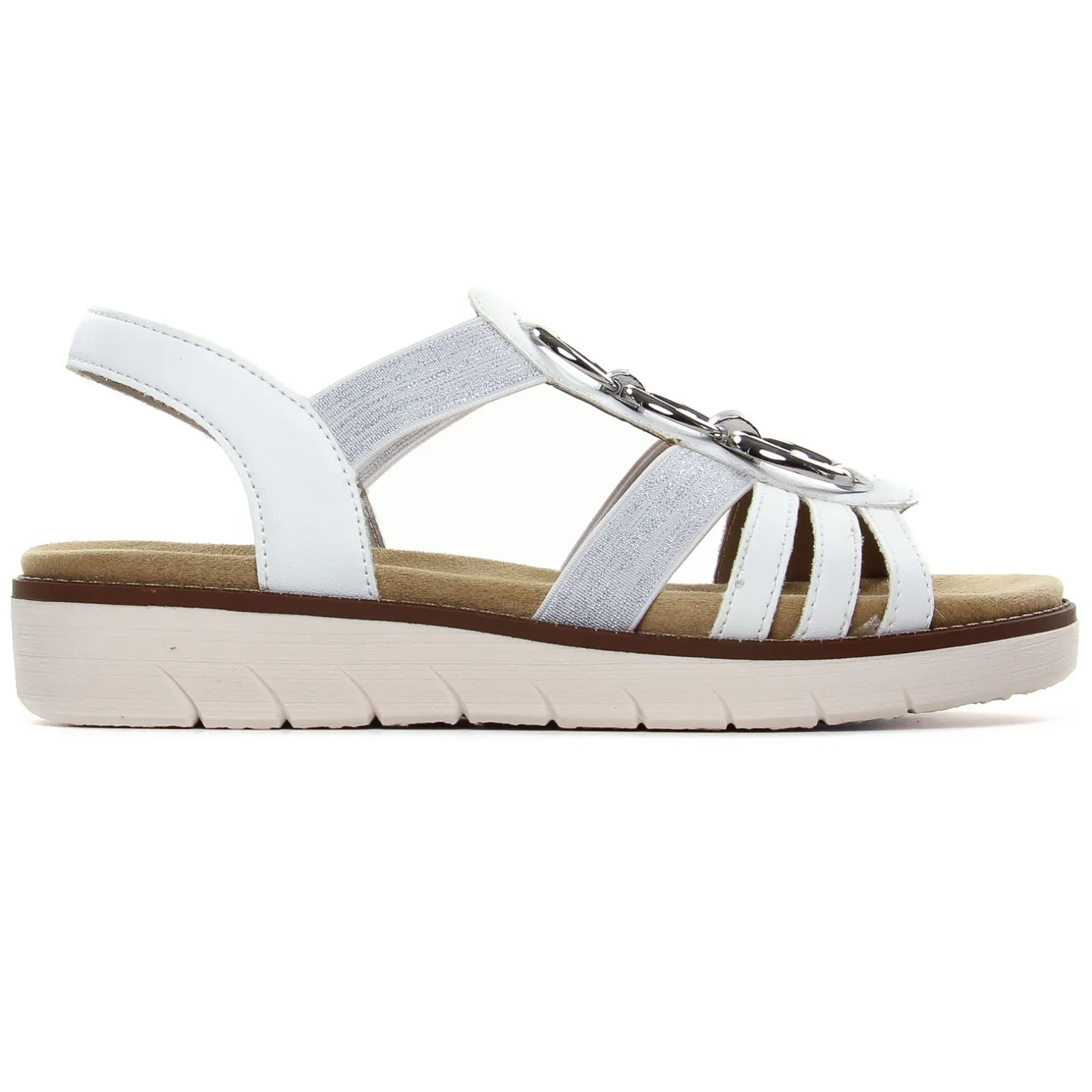 Sandales Remonte D2073-80 Weiss Weiss