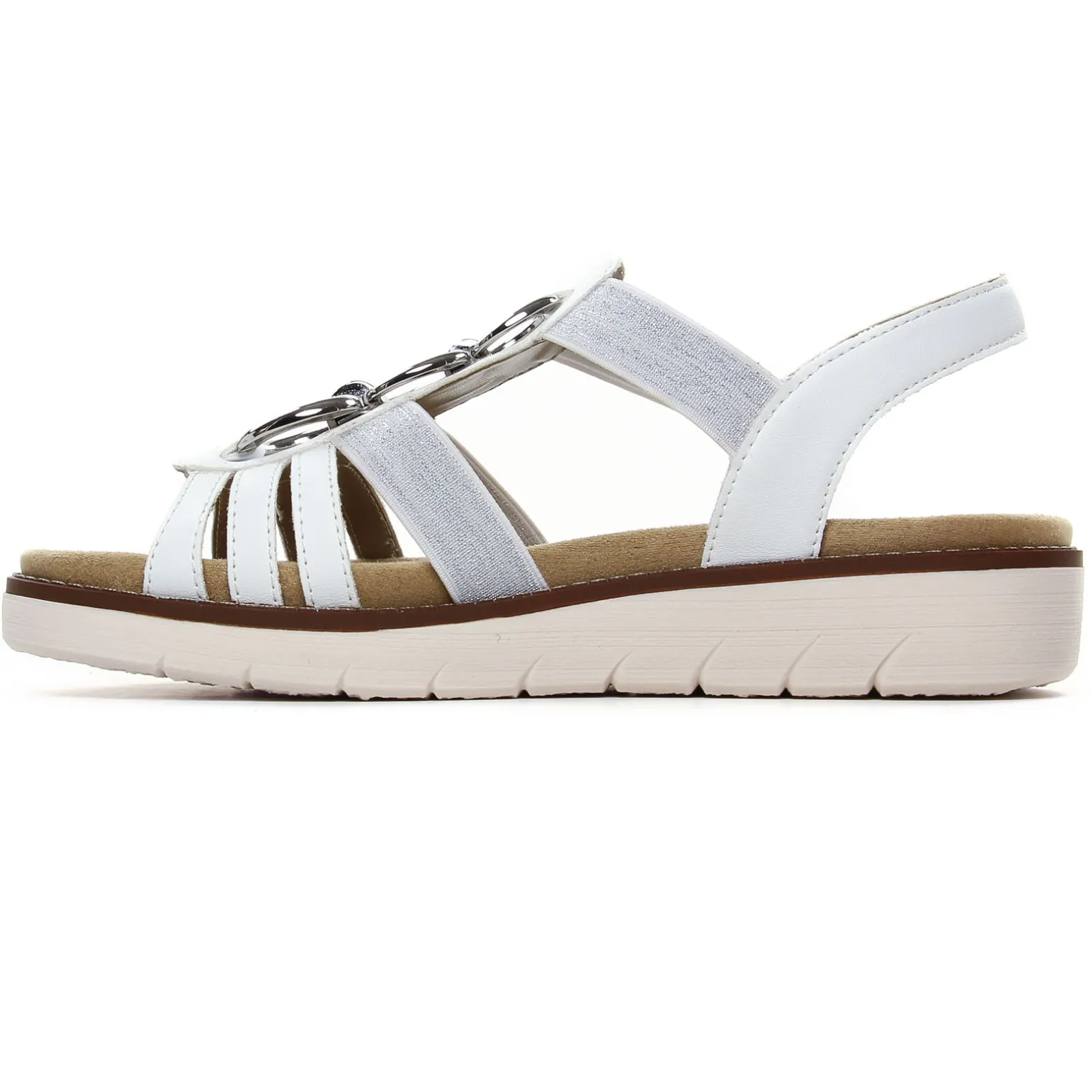Sandales Remonte D2073-80 Weiss Weiss