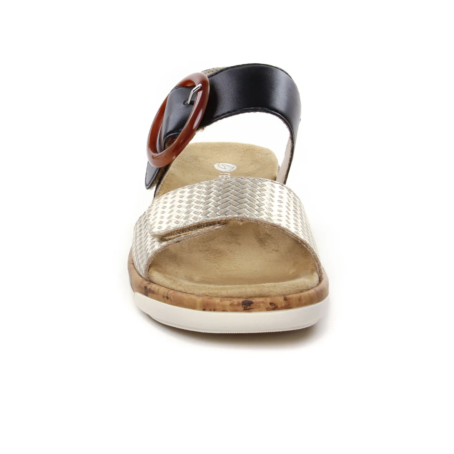 Sandales Remonte R6853-02 Beige Schwarz