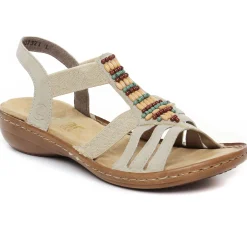 Sandales Rieker 60851-62 Beige