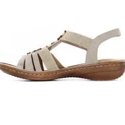 Sandales Rieker 60851-62 Beige