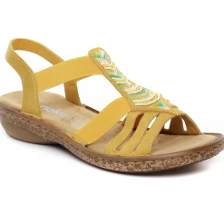 Sandales Rieker 62808-68 Gelb