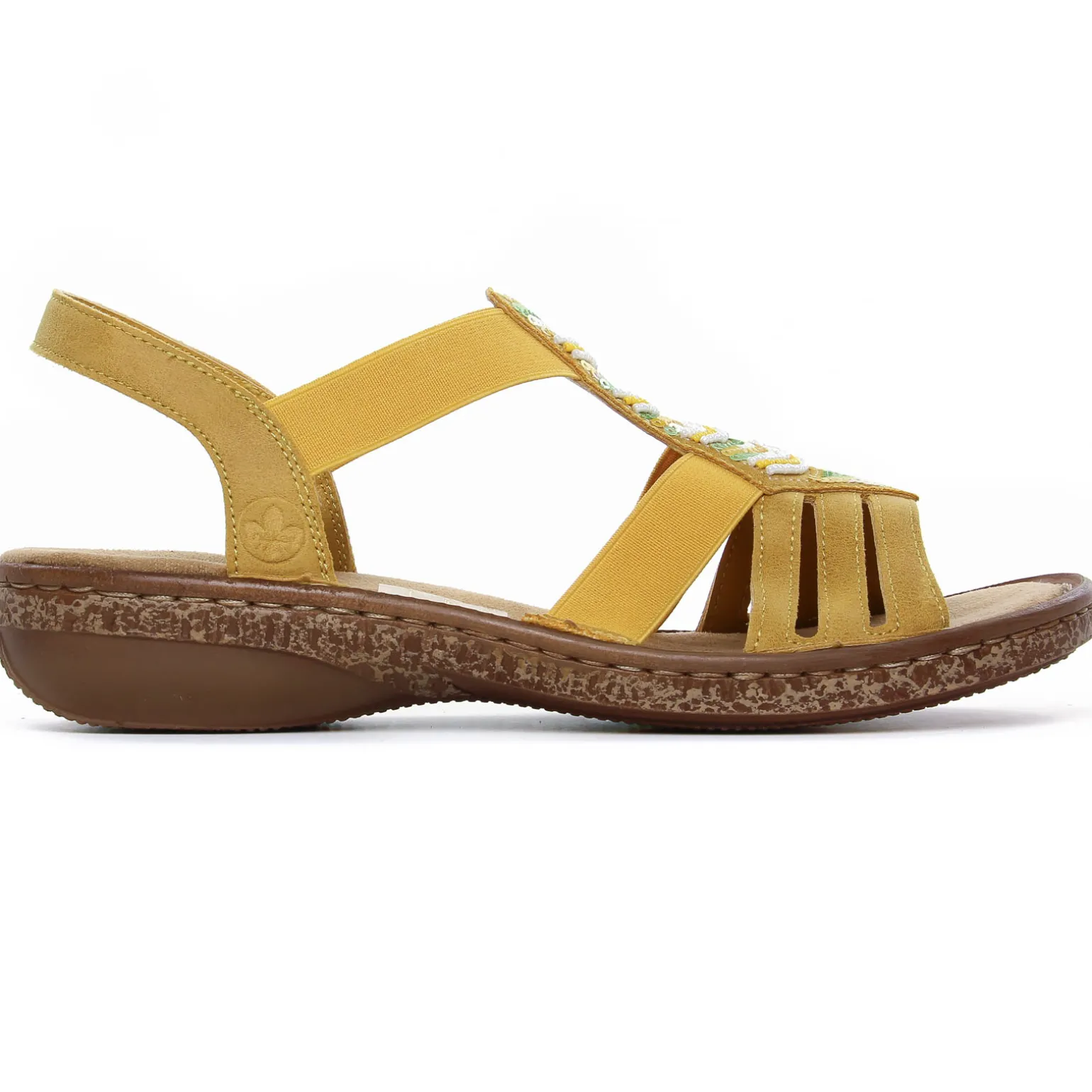 Sandales Rieker 62808-68 Gelb