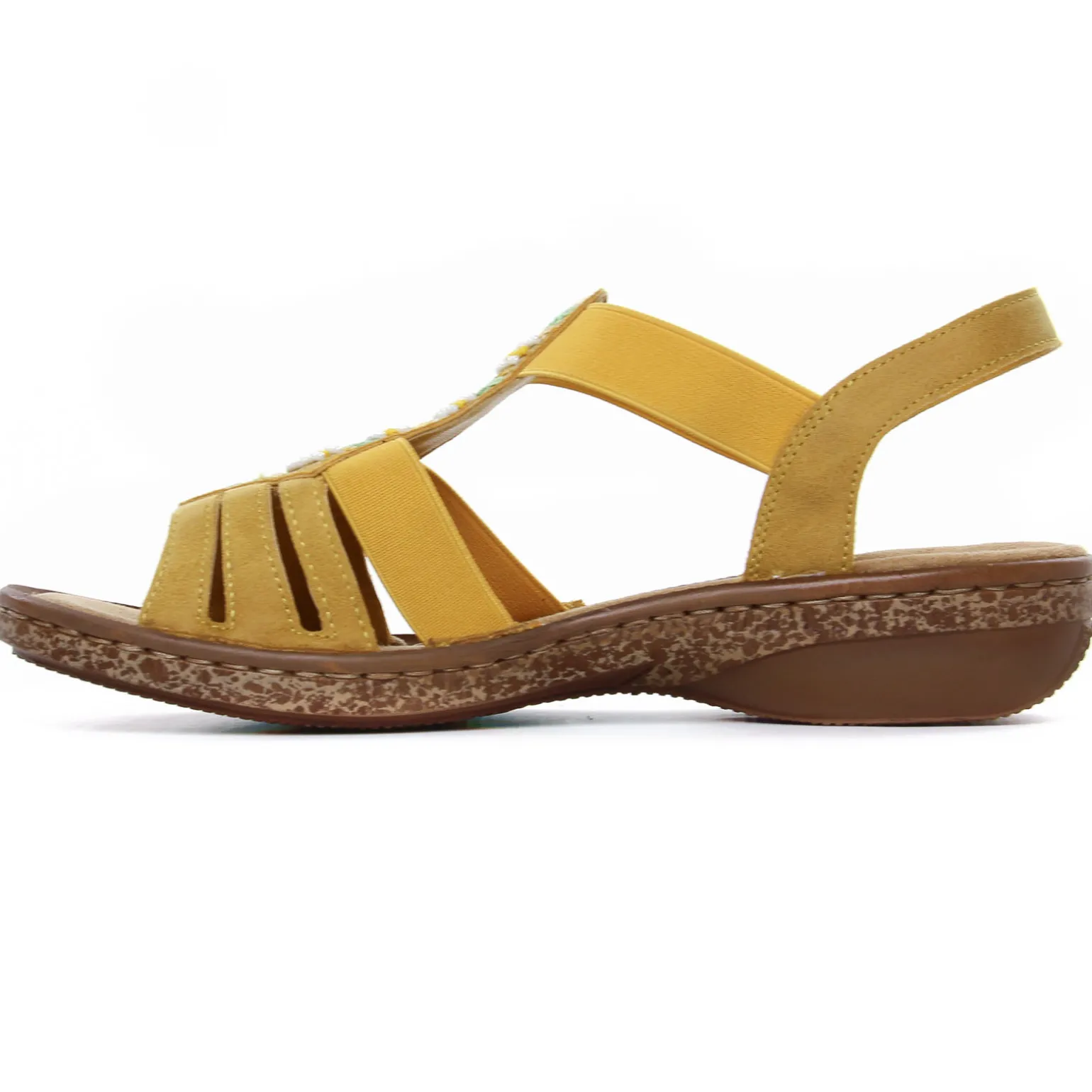 Sandales Rieker 62808-68 Gelb