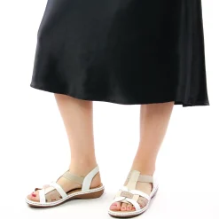 Sandales Rieker 65918-81 Pebble Weiss