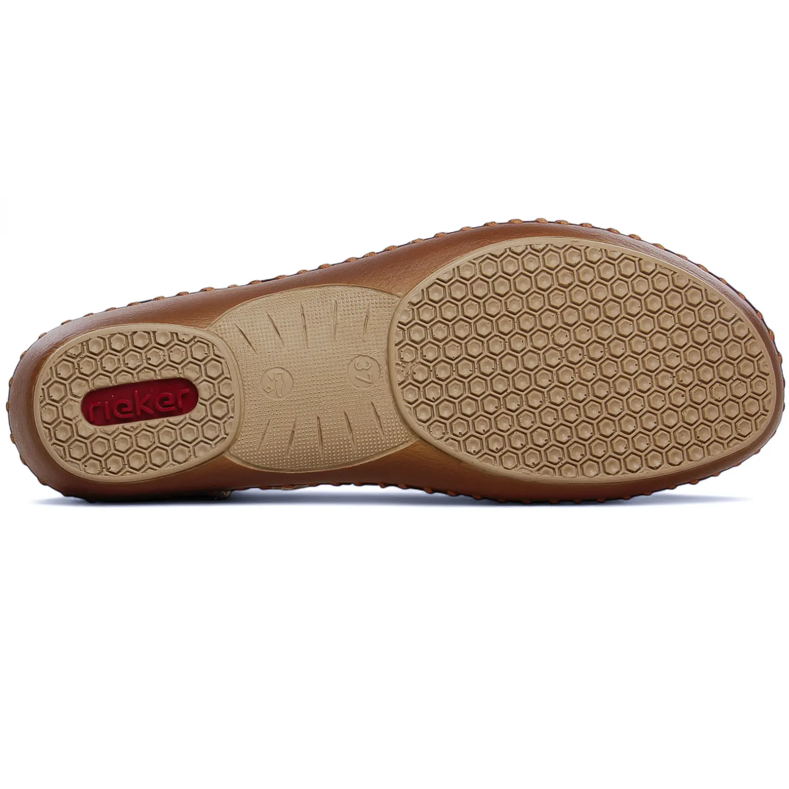 Sandales Rieker M1650-60 Off White Perle