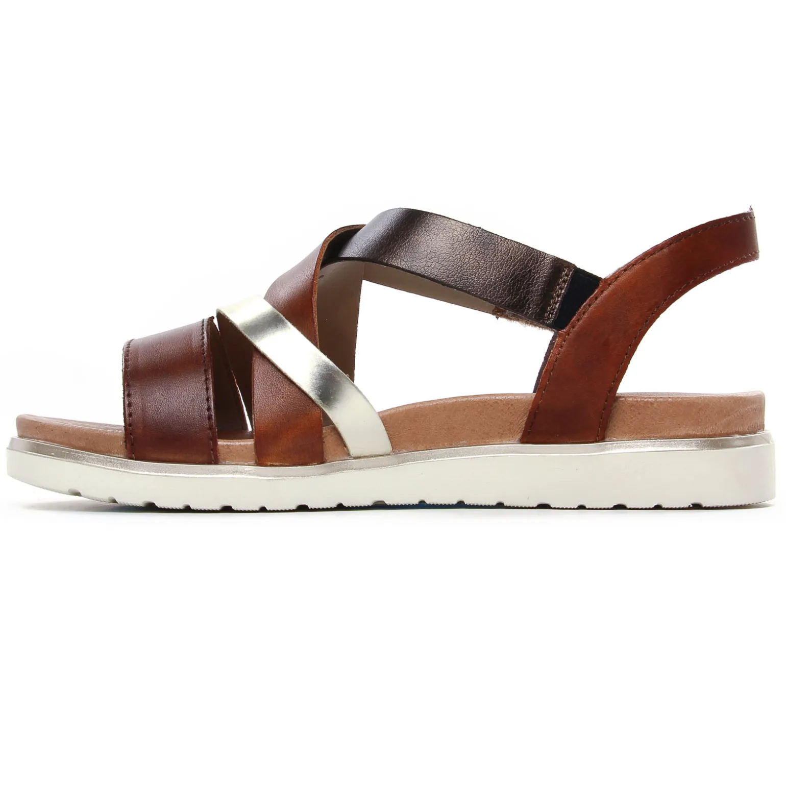 Sandales Rieker V5073-24 Reh Gold