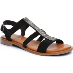 Sandales Scarlatine 11657 Cristal Noir
