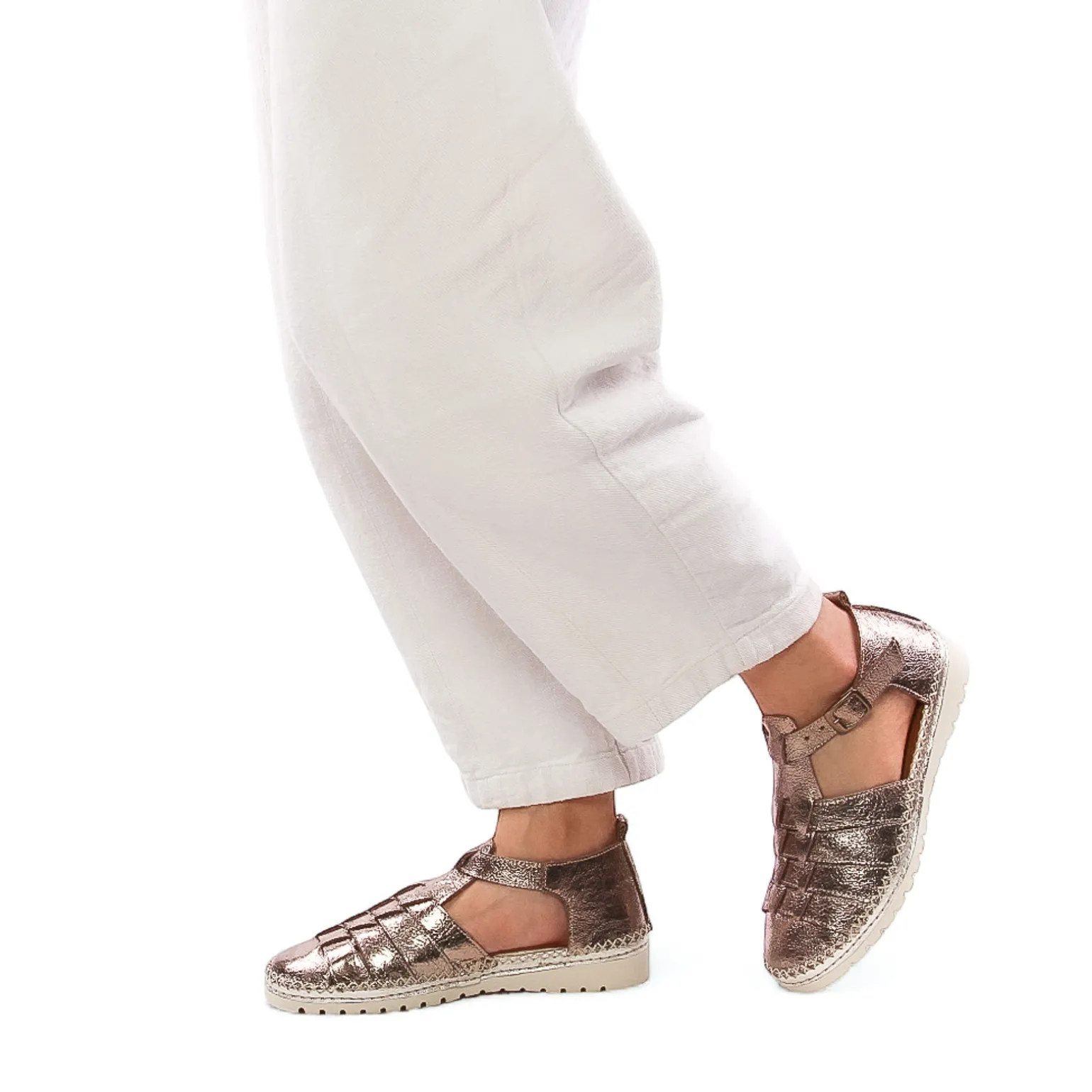 Sandales Scarlatine Akua Pewter