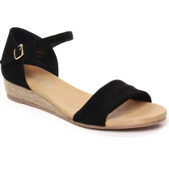 Sandales Scarlatine Co44709 Velours Noir