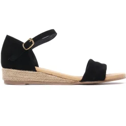 Sandales Scarlatine Co44709 Velours Noir