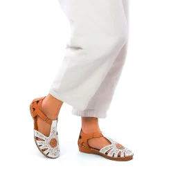 Sandales Scarlatine Ekara Blanc