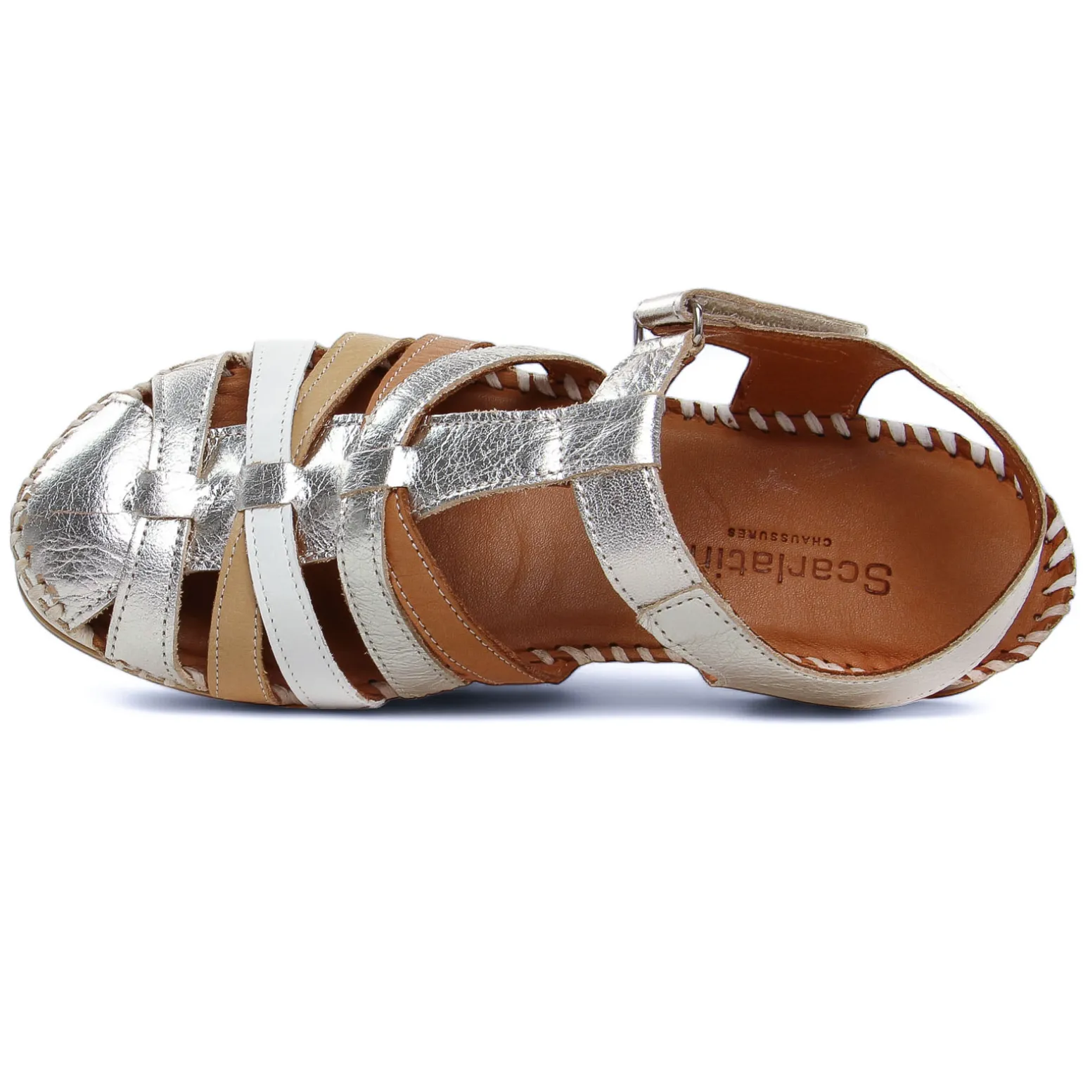 Sandales Scarlatine Ekenis Platine