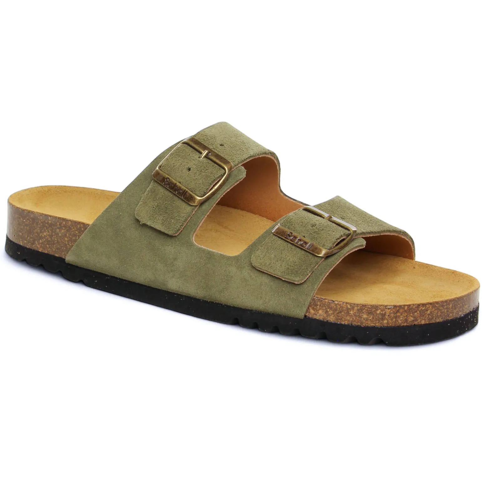 Sandales Scholl Julien Suede Dark Beige