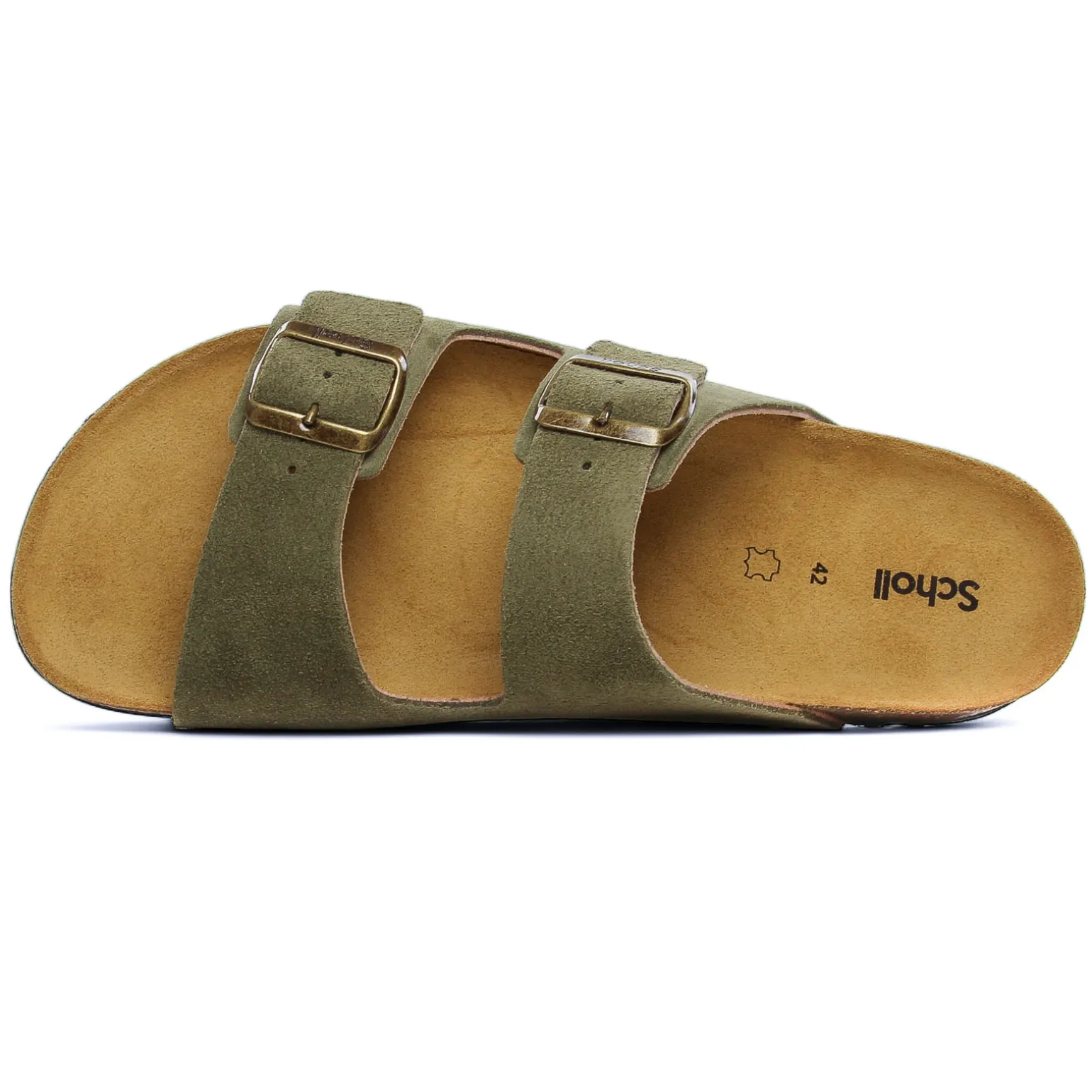 Sandales Scholl Julien Suede Dark Beige