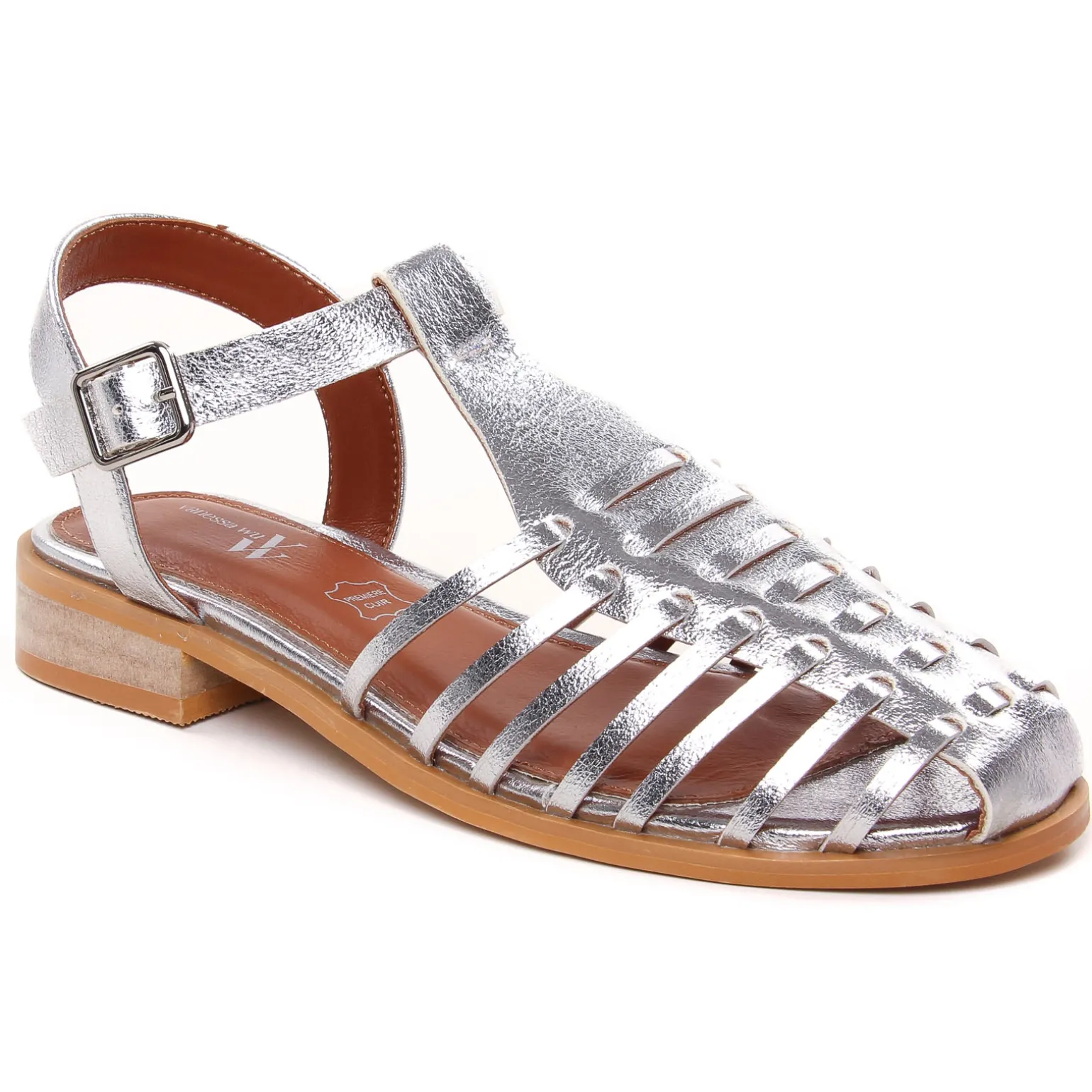 Sandales Vanessa Wu Anne Sd2534 Argent