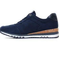 Tennis Et Baskets Mode Marco Tozzi 23781 Navy Comb