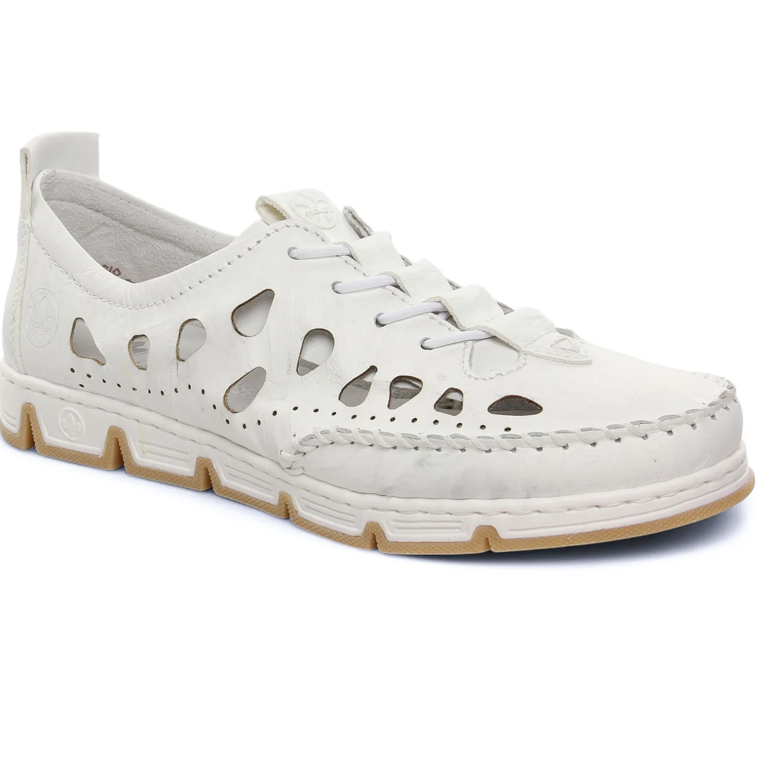 Tennis Et Baskets Mode Rieker 49956-80 Weiss