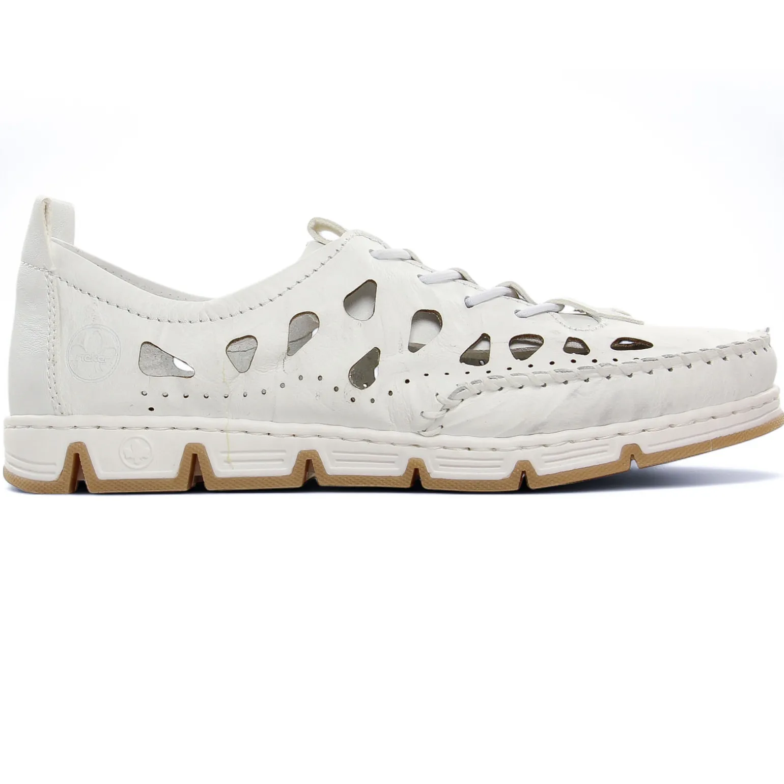 Tennis Et Baskets Mode Rieker 49956-80 Weiss