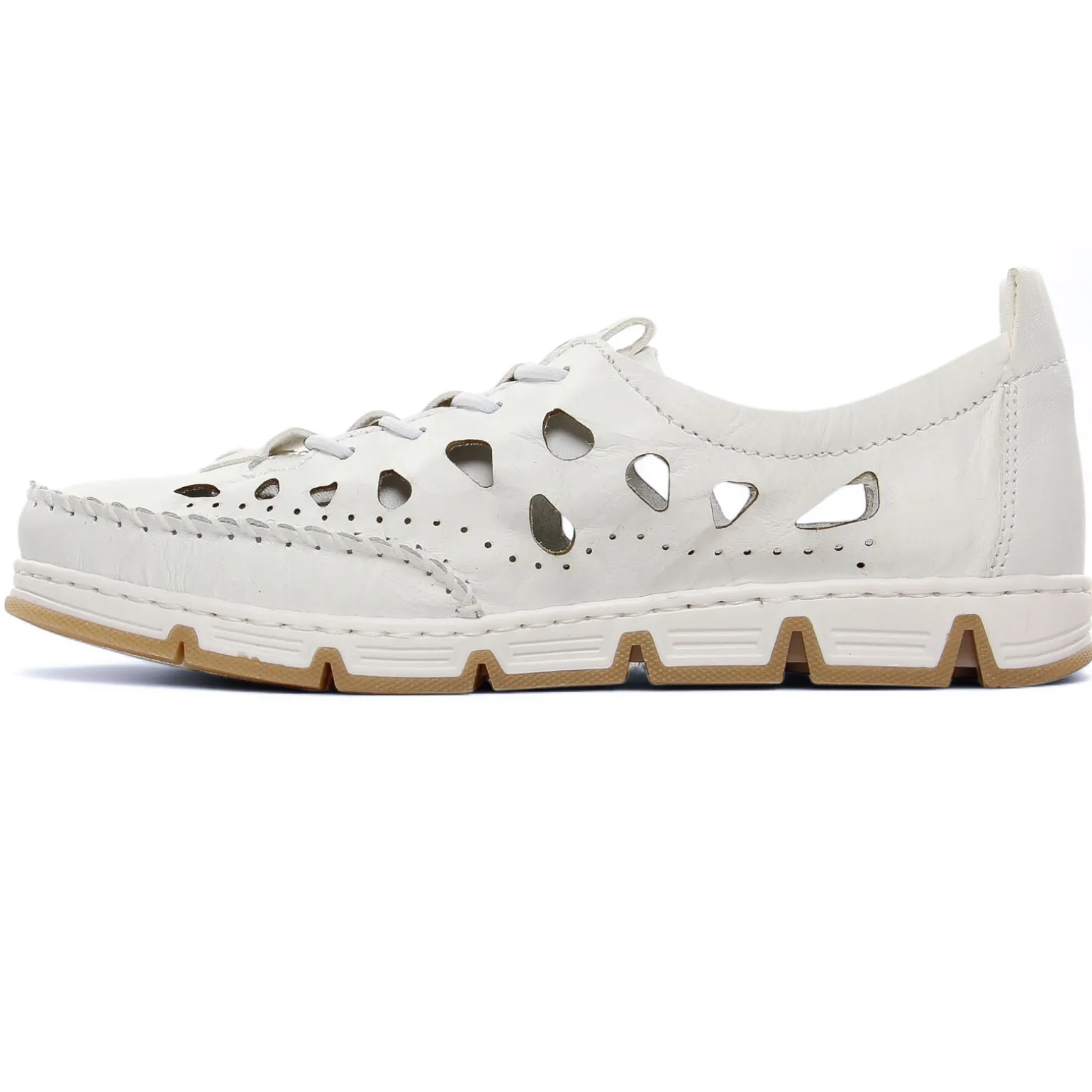 Tennis Et Baskets Mode Rieker 49956-80 Weiss