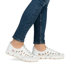 Tennis Et Baskets Mode Rieker 49956-80 Weiss