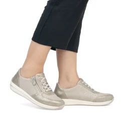 Tennis Et Baskets Mode Rieker N1112-60 Perle