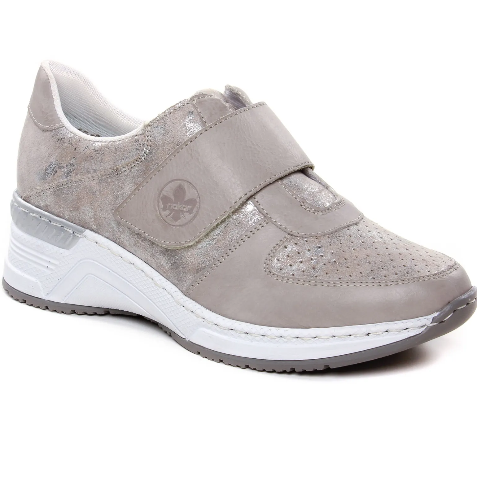 Tennis Et Baskets Mode Rieker N4354-80 Ice Rose
