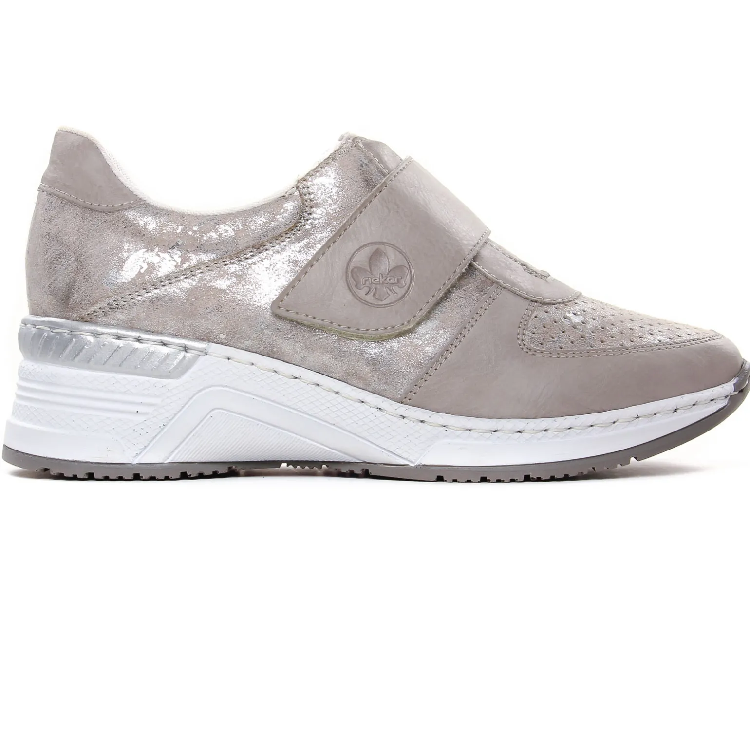 Tennis Et Baskets Mode Rieker N4354-80 Ice Rose