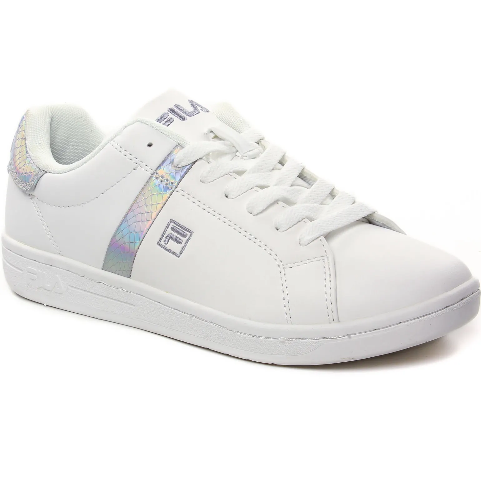 Tennis Fila Crosscourt White Silver