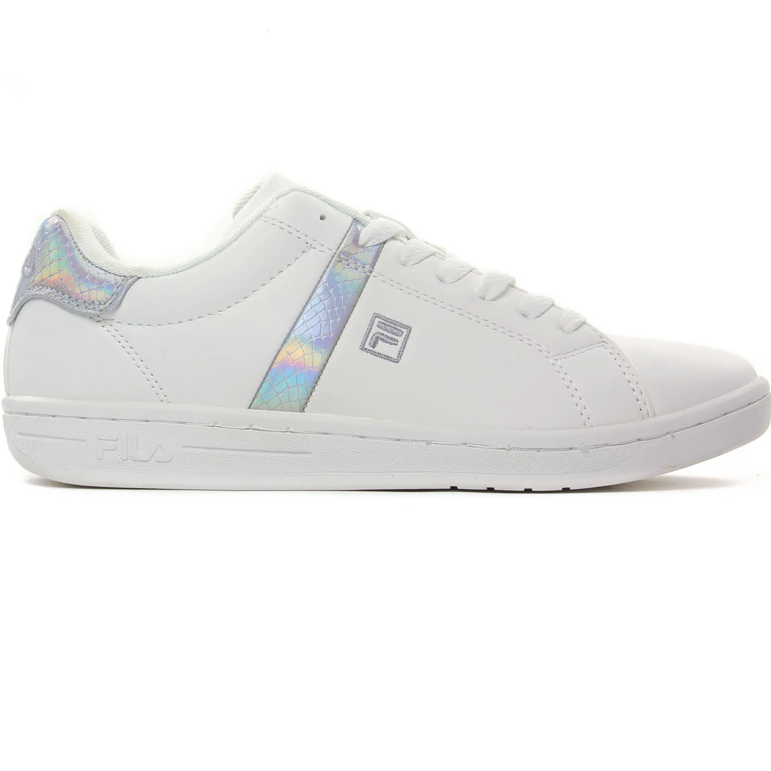 Tennis Fila Crosscourt White Silver