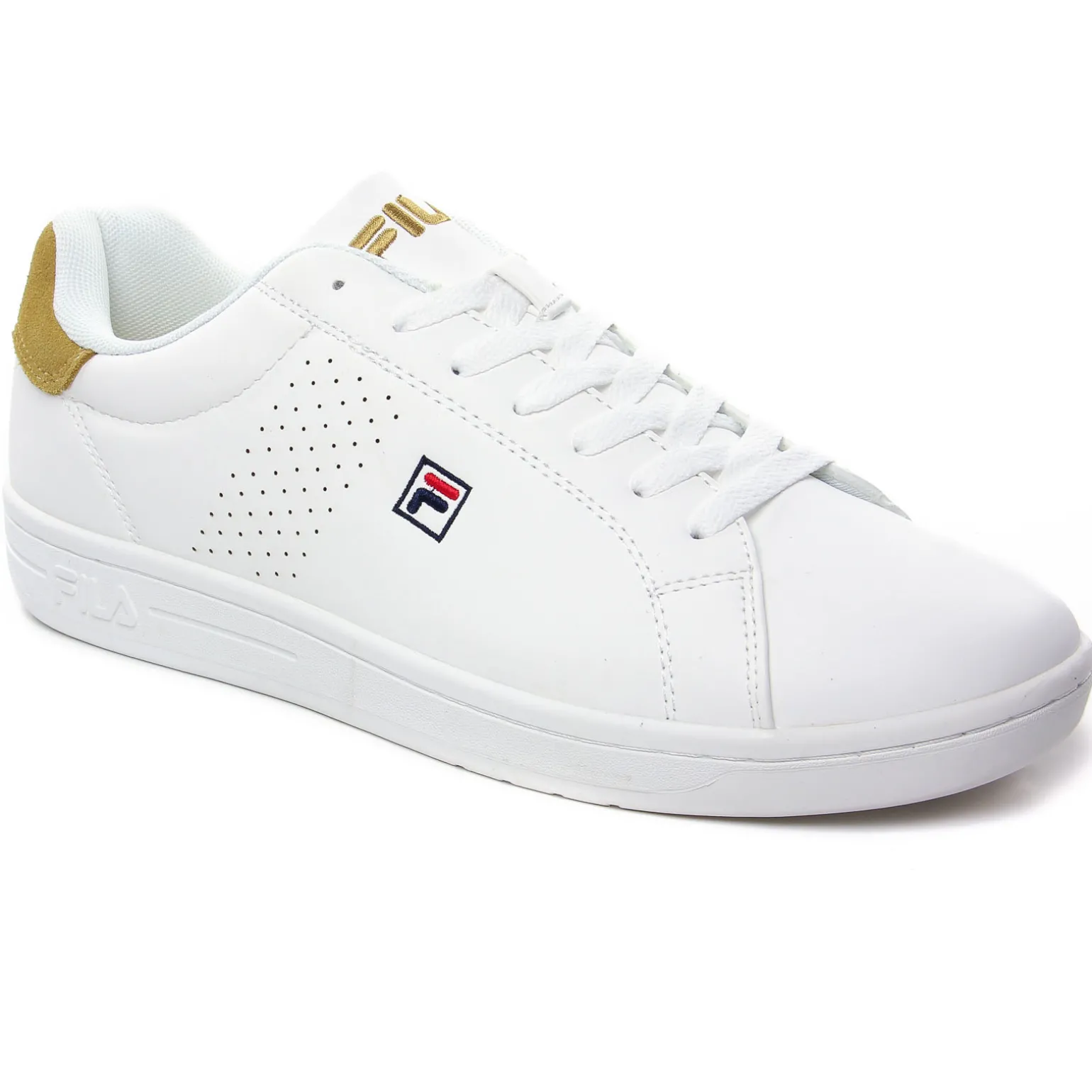 Tennis Fila Crosscourt White Golden