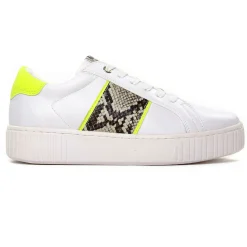 Tennis Marco Tozzi 23713 White Neon Yel