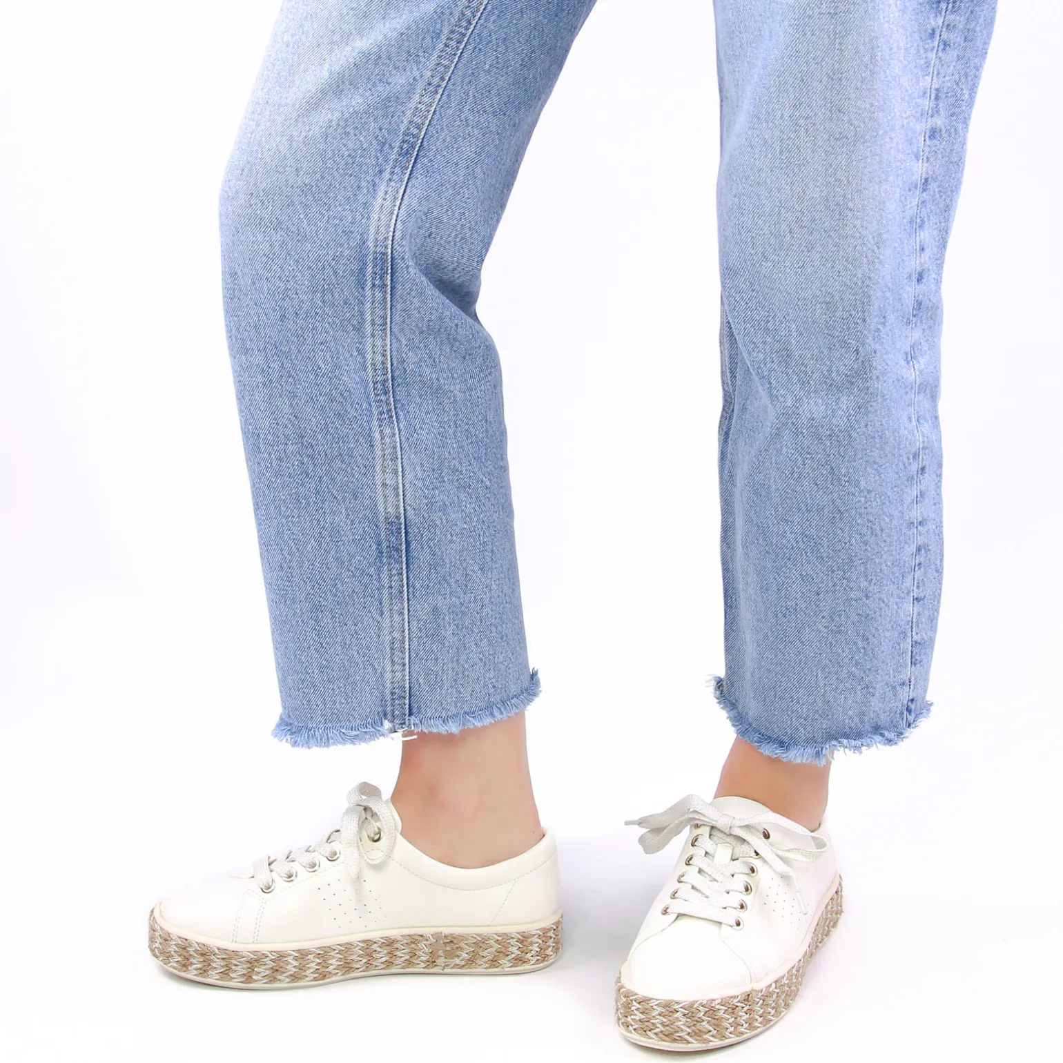 Tennis Plateforme Jana 23765 White