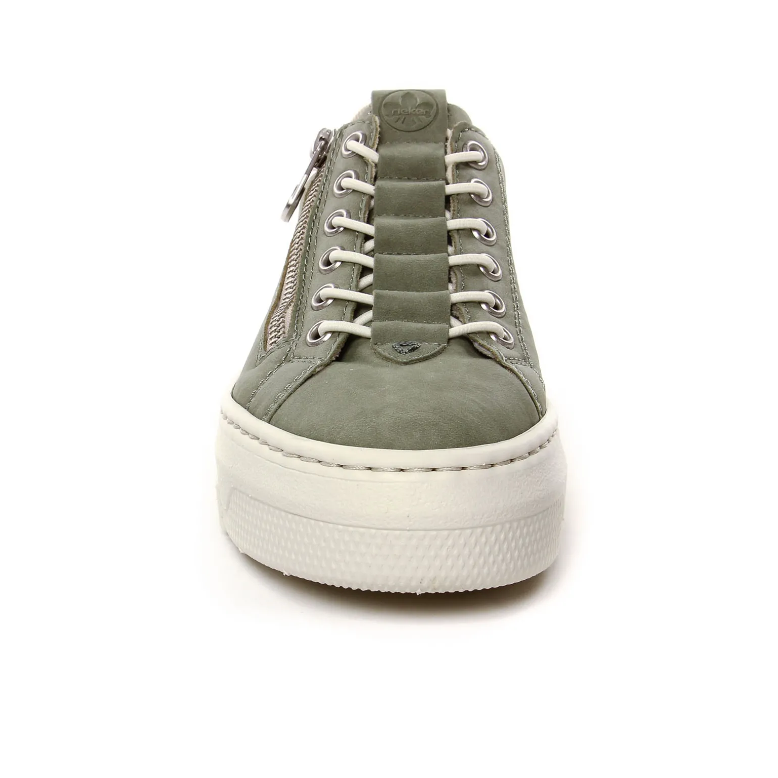 Tennis Plateforme Rieker M1952-52 Kaki Leop