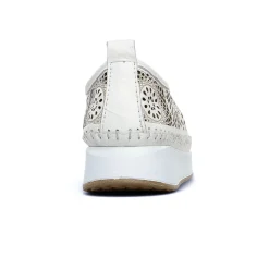 Tennis Plateforme Scarlatine Okapi Blanc