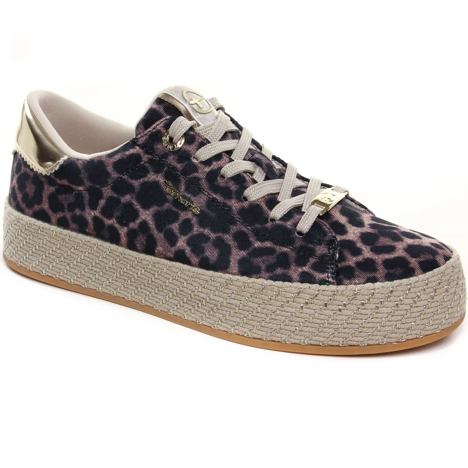 Tennis Plateforme Tamaris 23795 Leopard