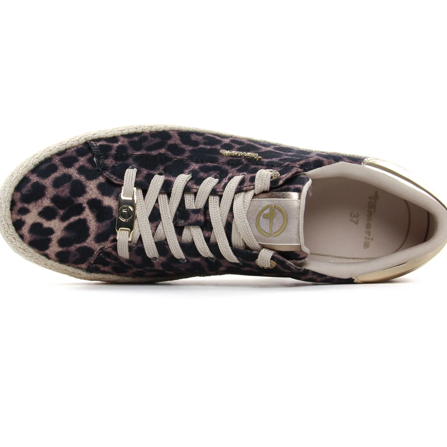 Tennis Plateforme Tamaris 23795 Leopard