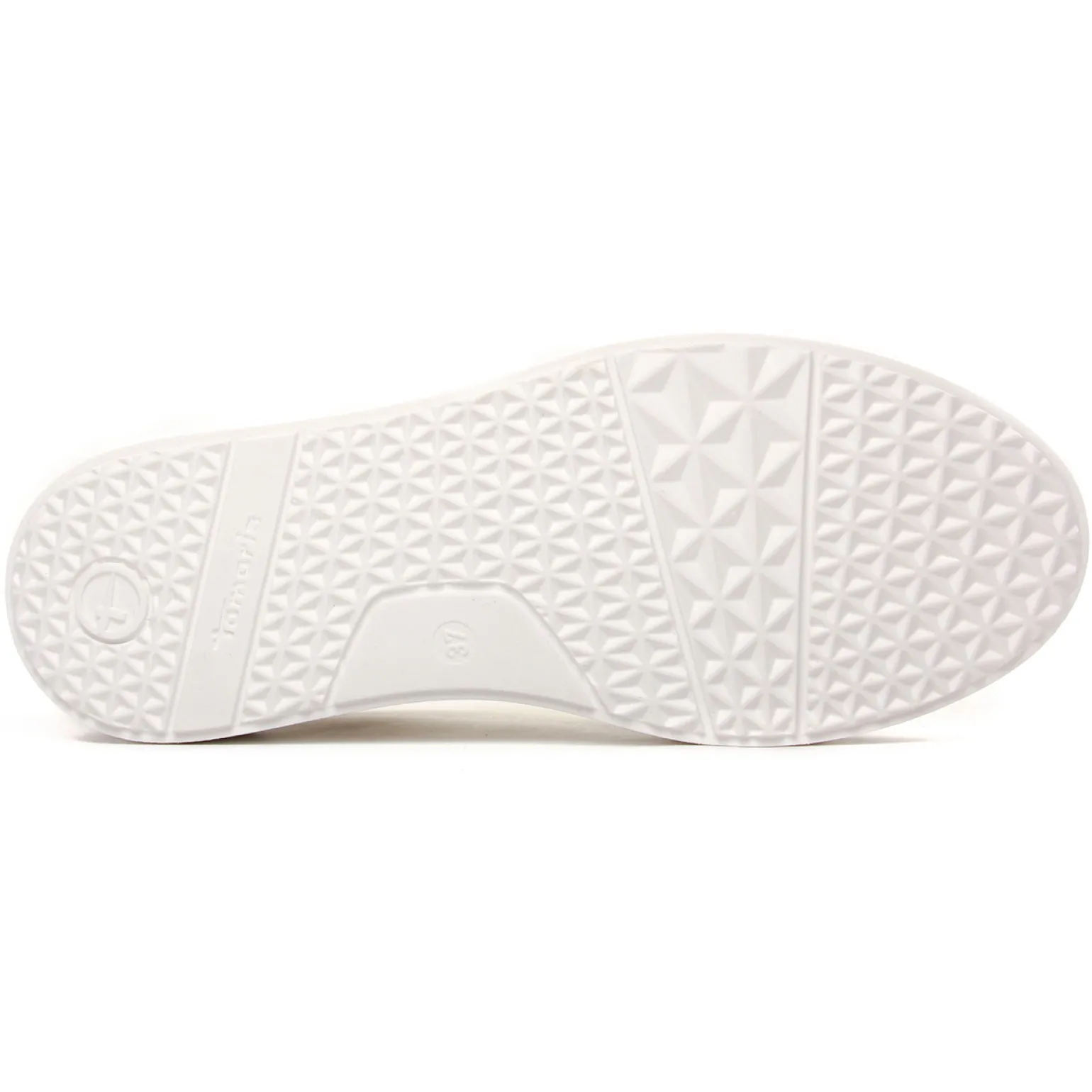 Tennis Plateforme Tamaris 23704 White Gold